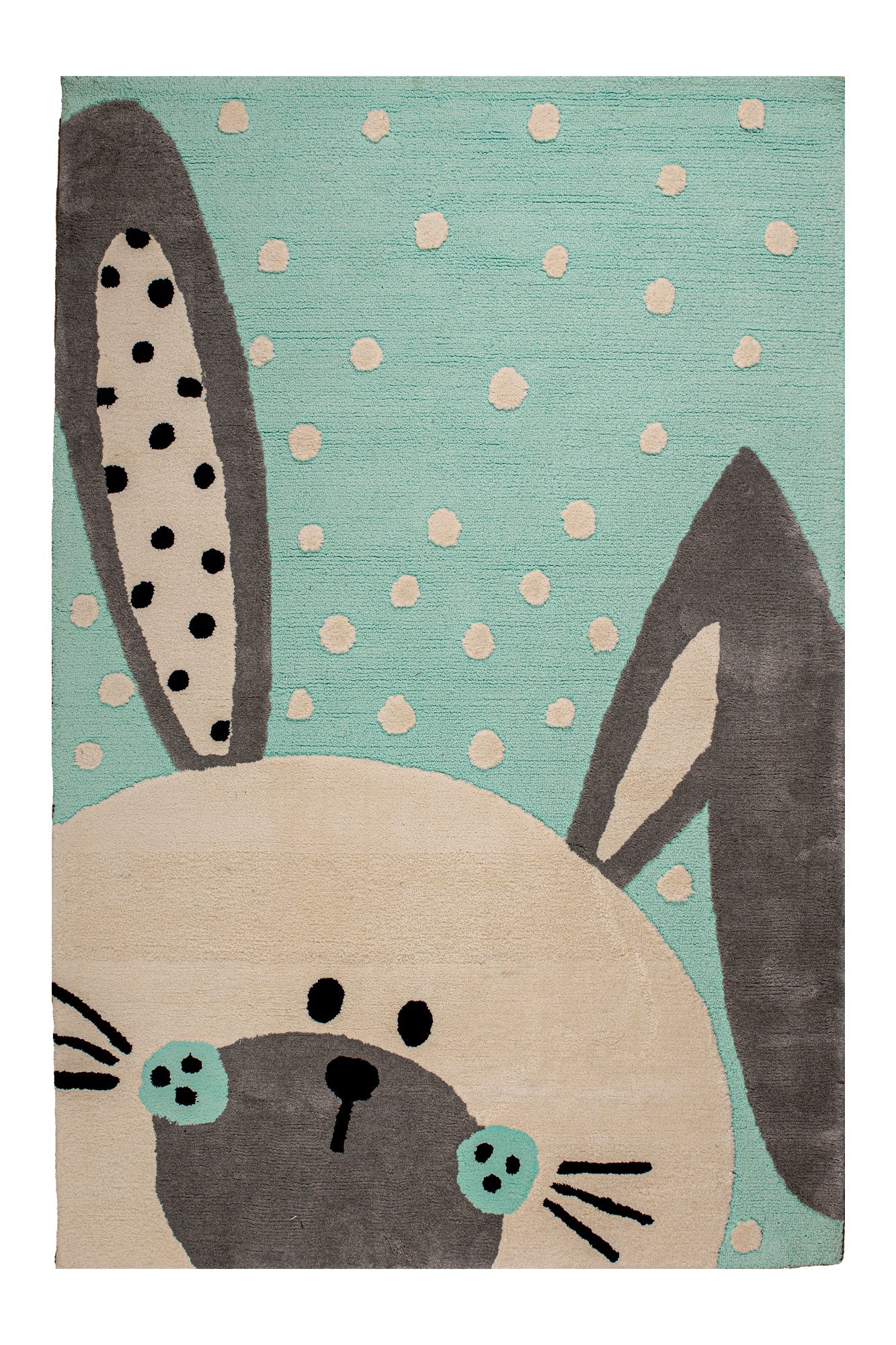 Bunny bloom - Hand Tufted rug