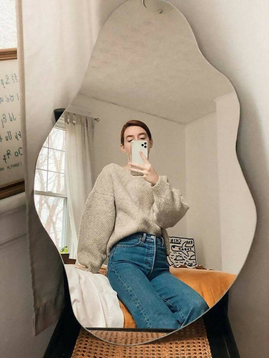 M73- Cloud Shaped Aesthetic Modern Mirror