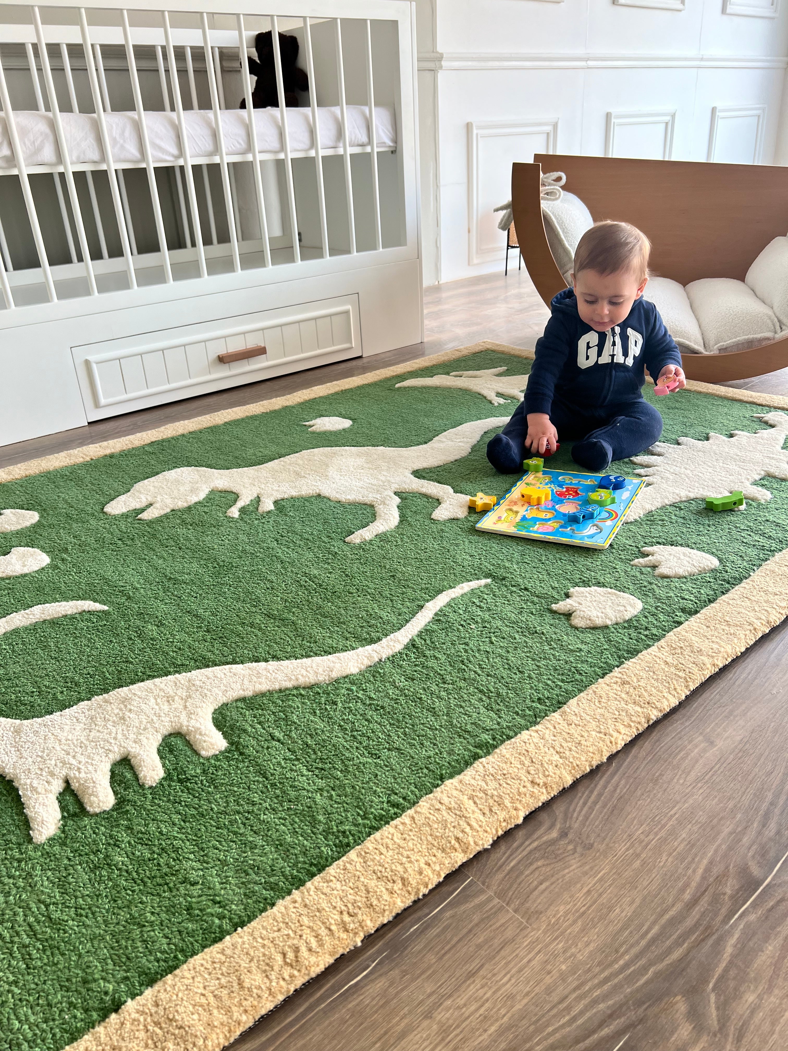Dino Land Kids Carpet