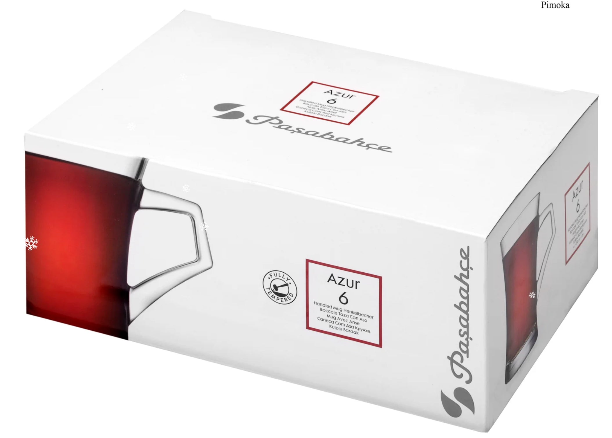 Pasabahce Azur Mug, 120ml (Set of 6)