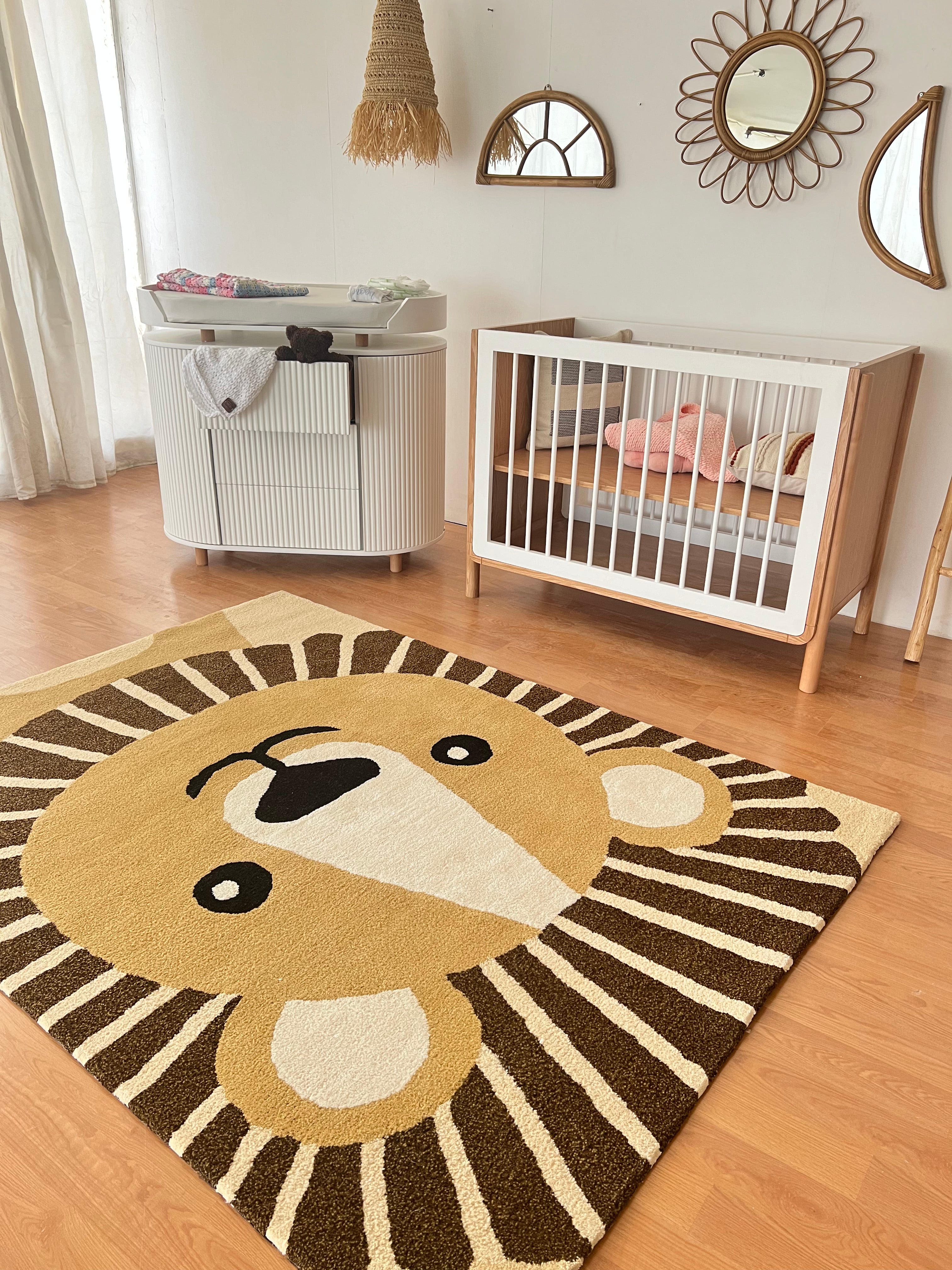 Lion Says Roar kids carpet