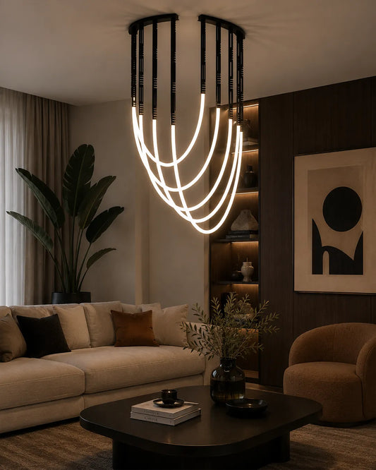 Zulu Chandelier – Contemporary African Inspired Lighting