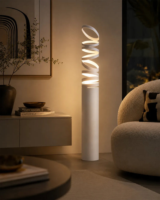 Whirl Modern Floor Lamp – Playful Contemporary Lighting