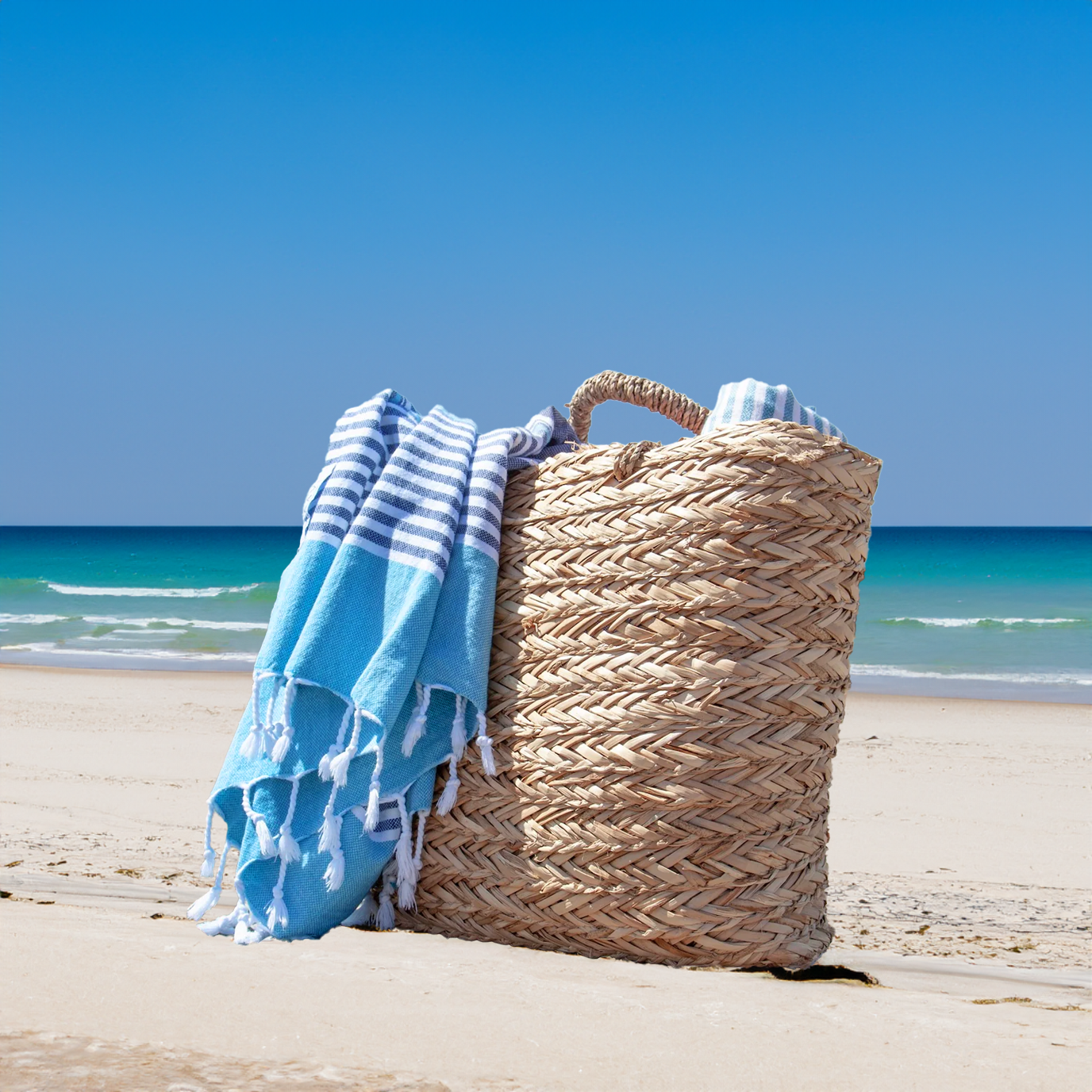 Ocean Breeze Beach Towel