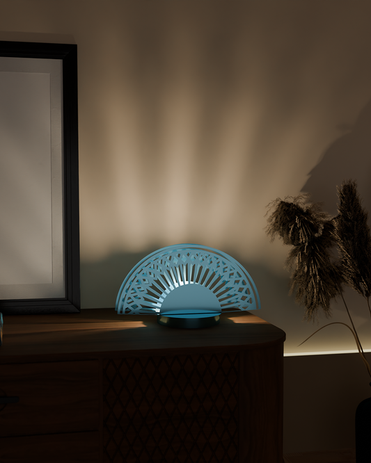 Breeze Table Lamp -Fan Inspired Design