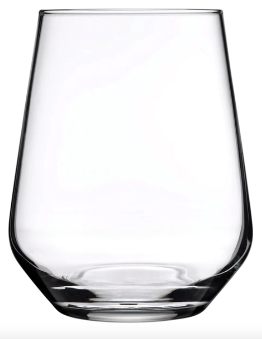 Pasabahce Allegra Old Fashioned Glass - Clear, 425ml (Set of 6)