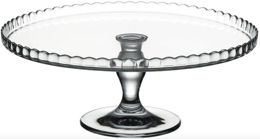 Pasabahce Patisserie Footed Serving Platter - 32cm