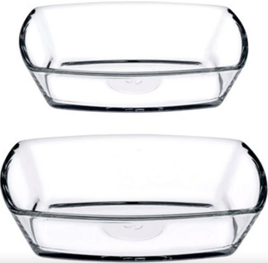 Pasabahce Tokio Rectangular Plates Set - 2 Pieces