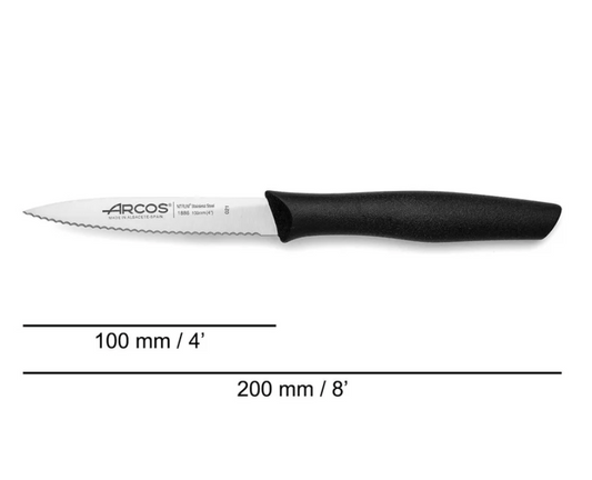 Arcos Nova Serrated Peeling Knife - 21.1cm (100mm)
