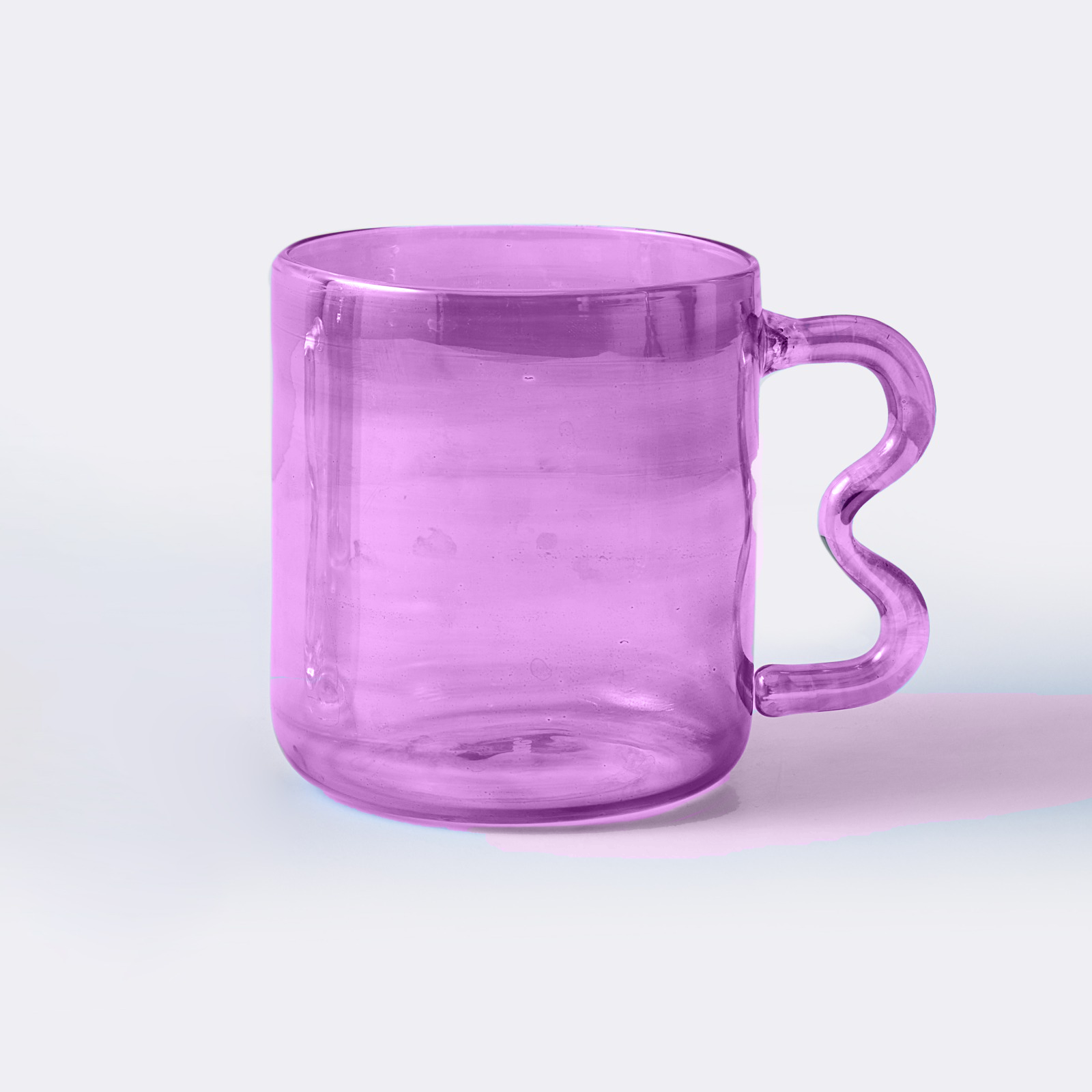 Rengaza- Hand Blown Glass Mug