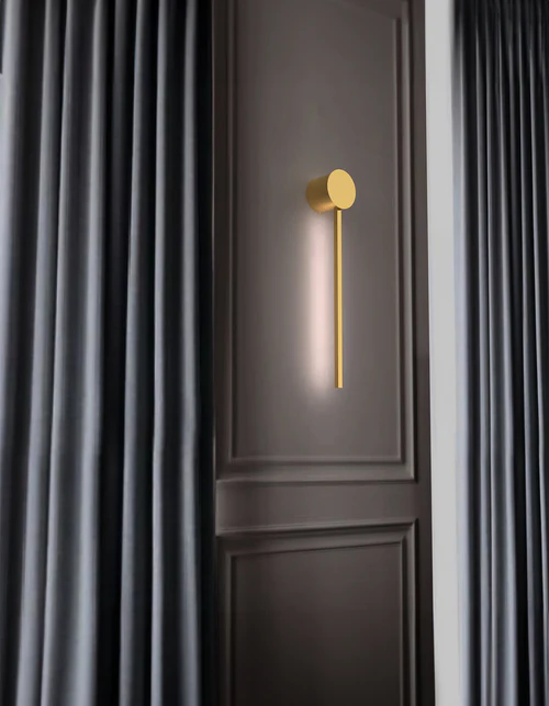 Lines Circle Gold - Wall Lamp