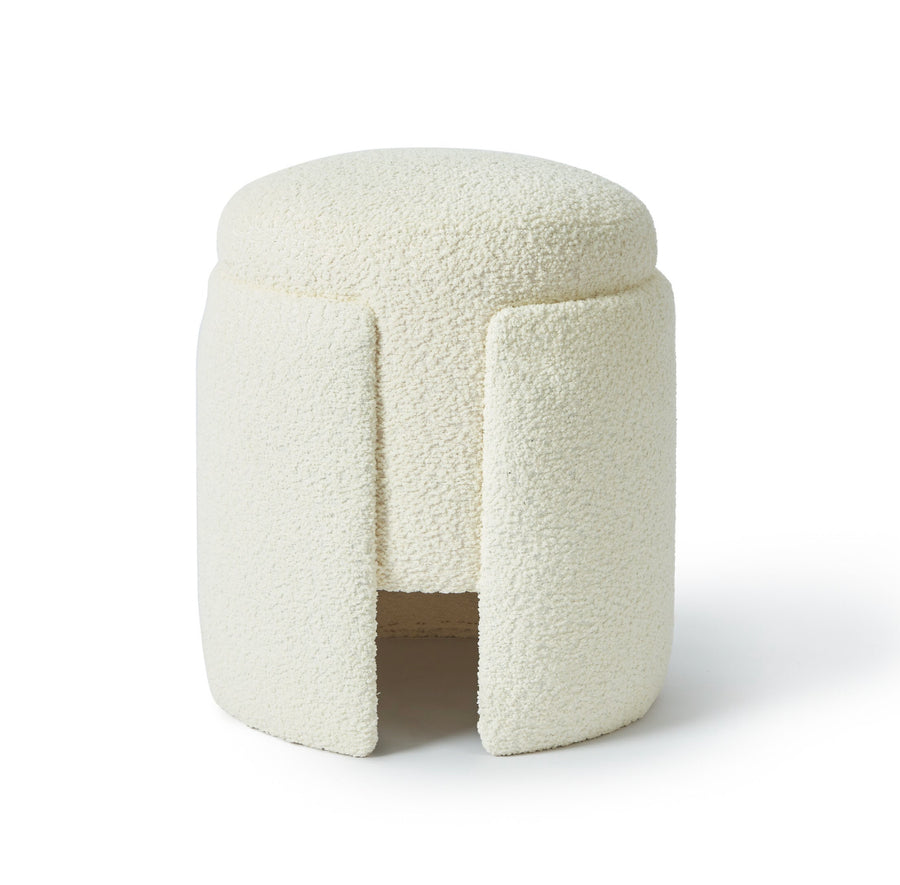 Macaron Stool - Ivory