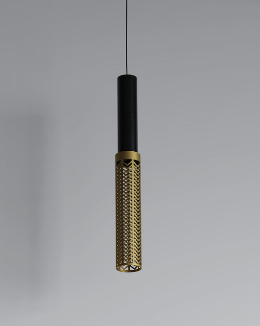 Dew 6 pendant with suspended dewdrop inspired glass elements creating soft ambient light – مصباح ديو 6 المعلق بعناصر زجاجية مستوحاة من قطرات الندى مع إضاءة محيطية ناعمة