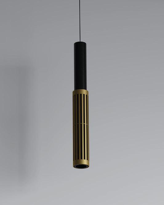Dew 5 pendant with suspended dewdrop inspired glass creating soft ambient light – مصباح ديو 5 المعلق بتصميم مستوحى من قطرات الندى مع إضاءة محيطية ناعمة