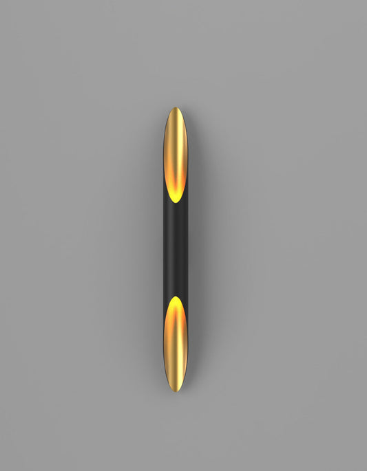 Upturn wall lamp with minimalist design and soft upward ambient lighting | مصباح حائط أبترن بتصميم بسيط وإضاءة محيطية علوية ناعمة