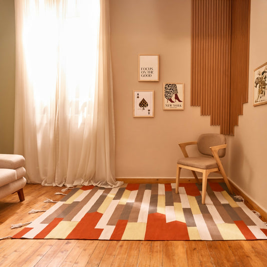Pearls Kilim Carpet