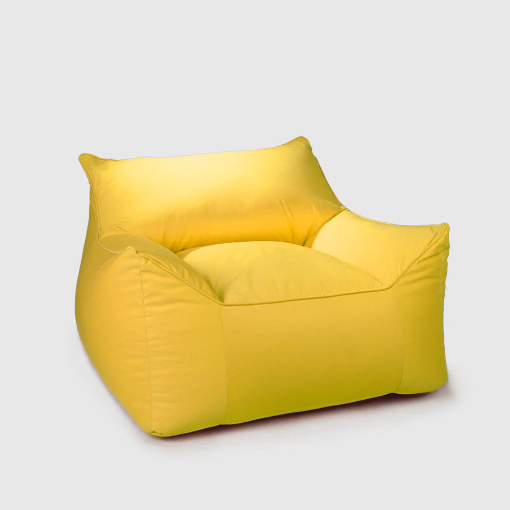 Camel Luxury Bean Bag - Outdoors (Yellow)