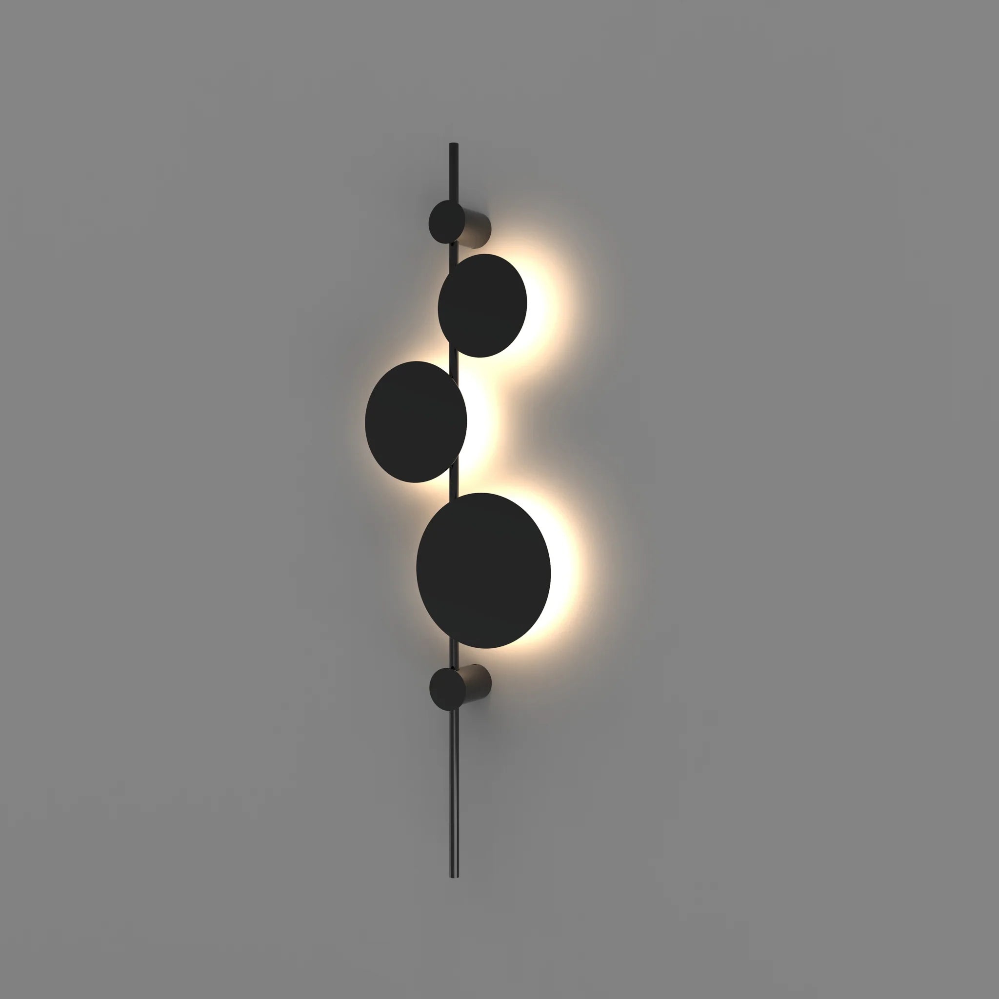 Vertical Trio Wall Lamp