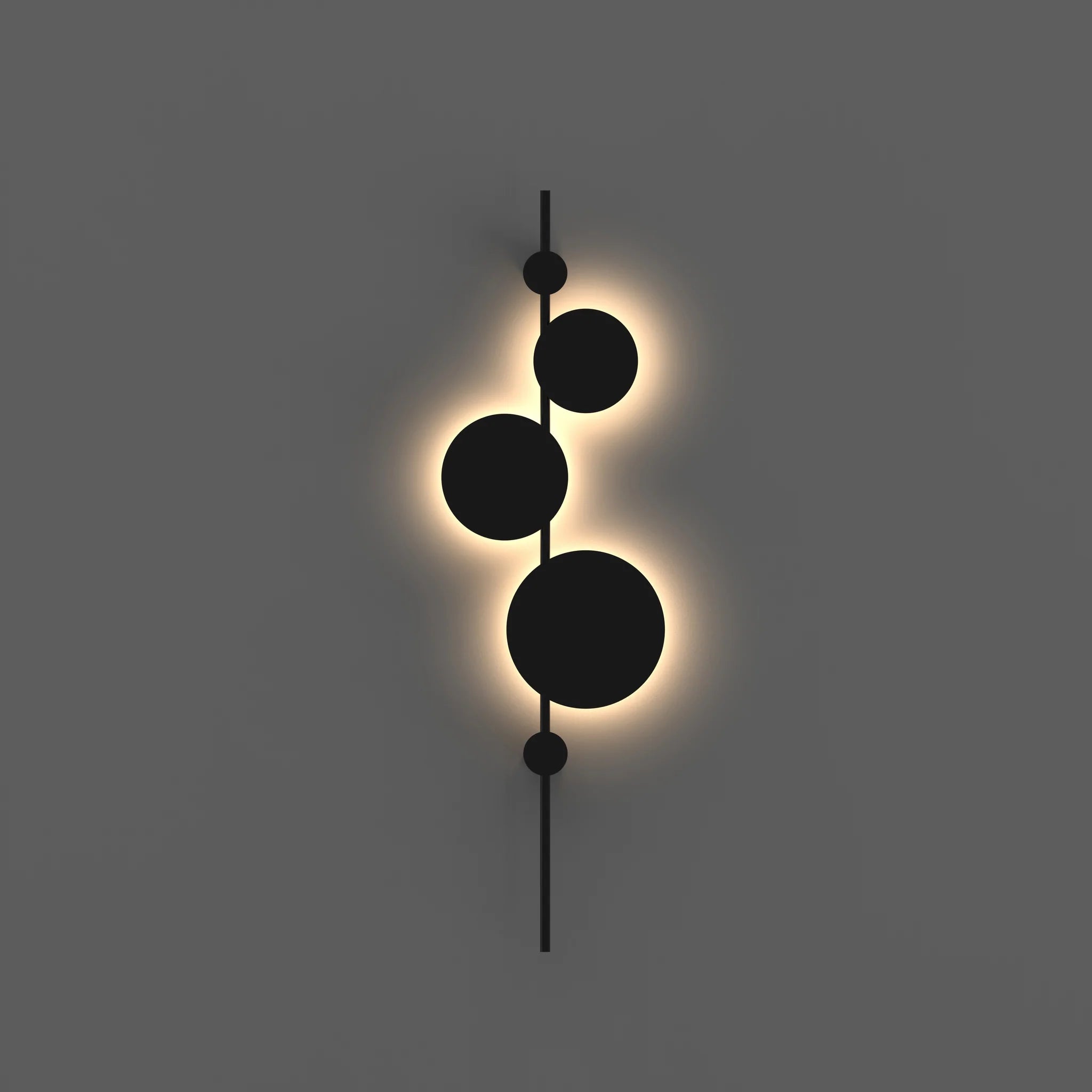 Vertical Trio Wall Lamp