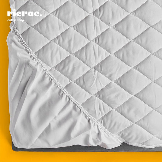 Baby Cot Mattress Protector- Fiber With All Around Bands