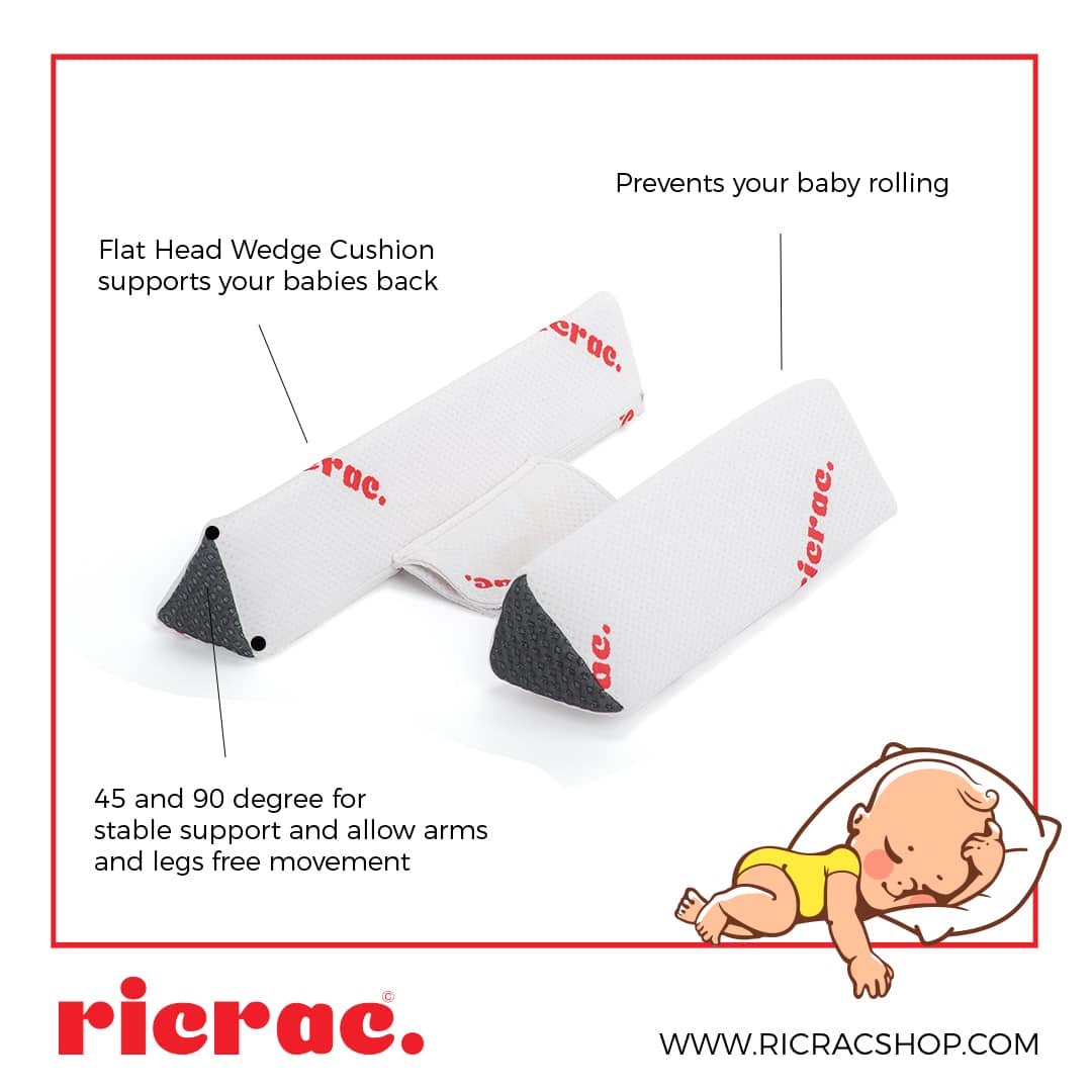 Baby Anti Roll Pillow - Rebus