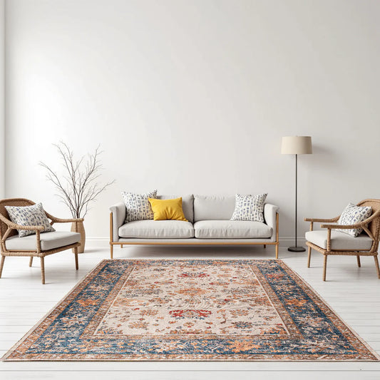 Woven Whispers - Digital Woven Rug