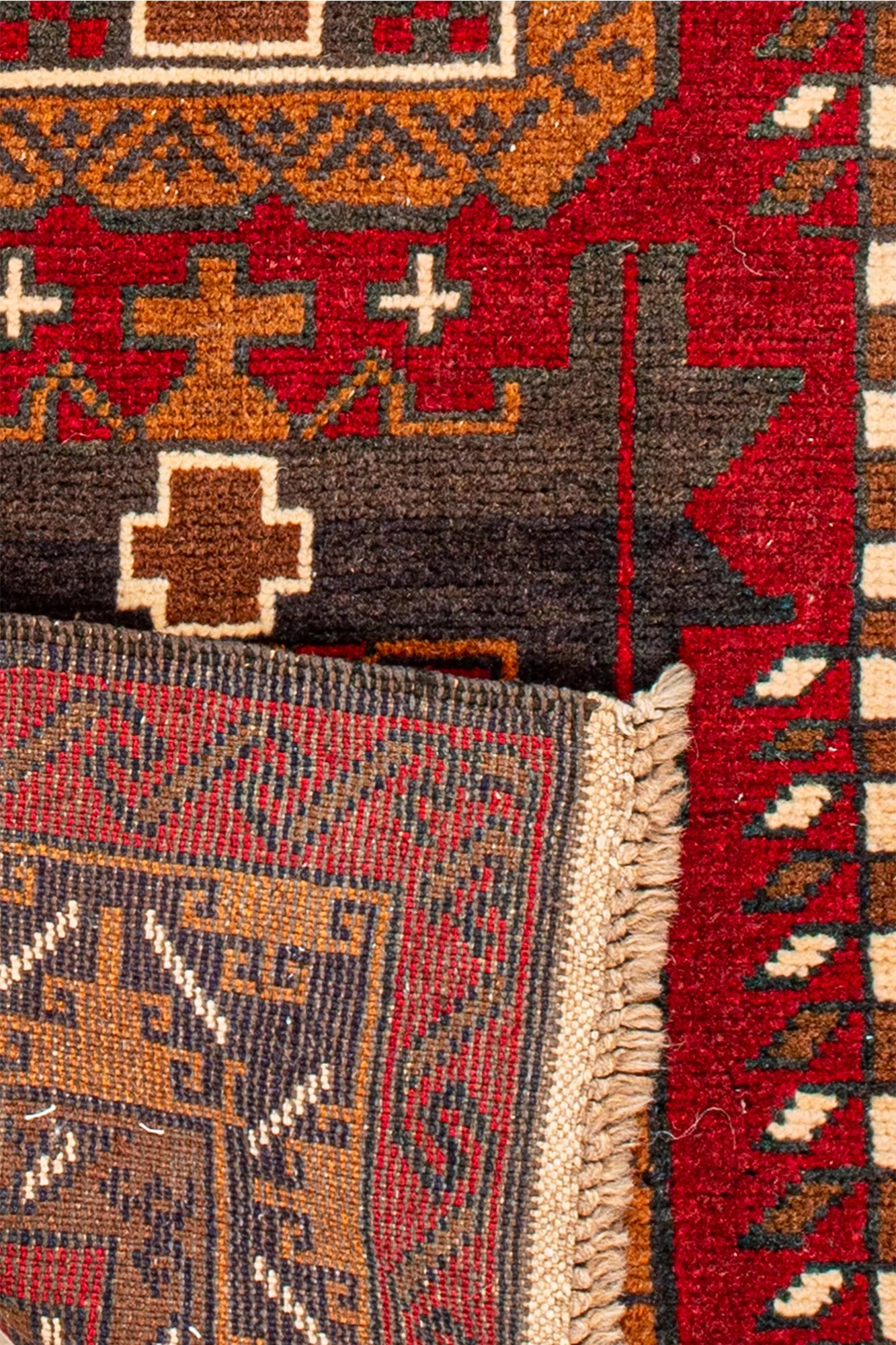 Afghani Pluchi - Handmade Rug