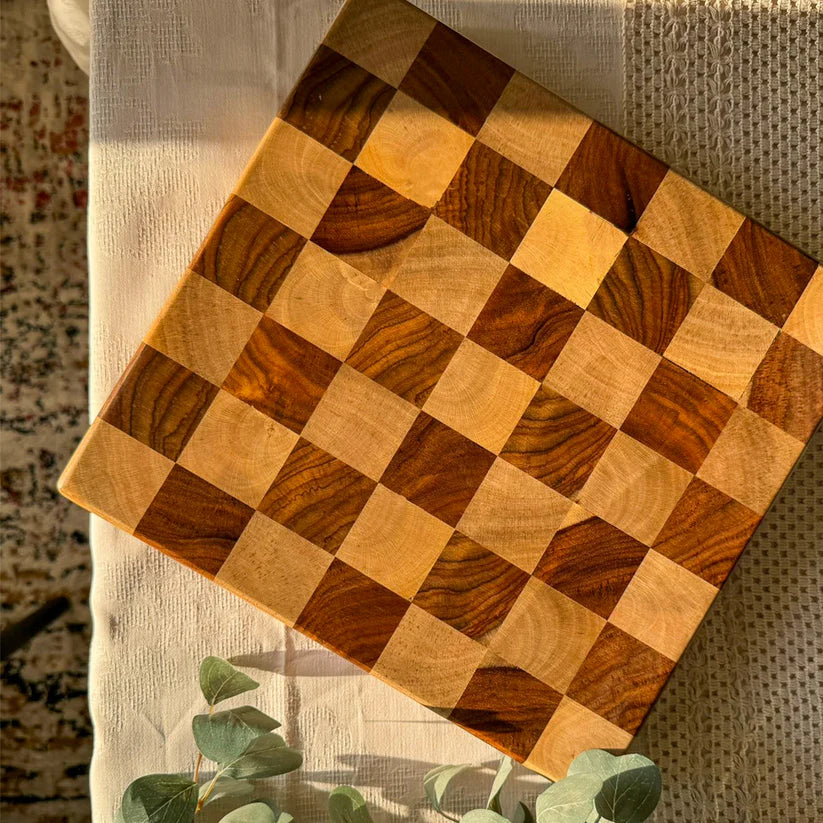 Small Chess Cutting Board
