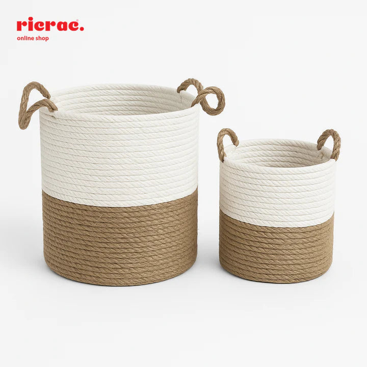 Roura -Cotton & Wool Basket