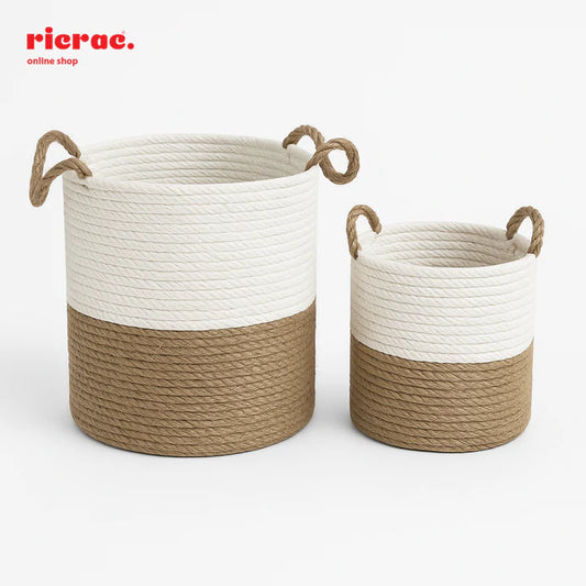 Roura -Cotton & Wool Basket