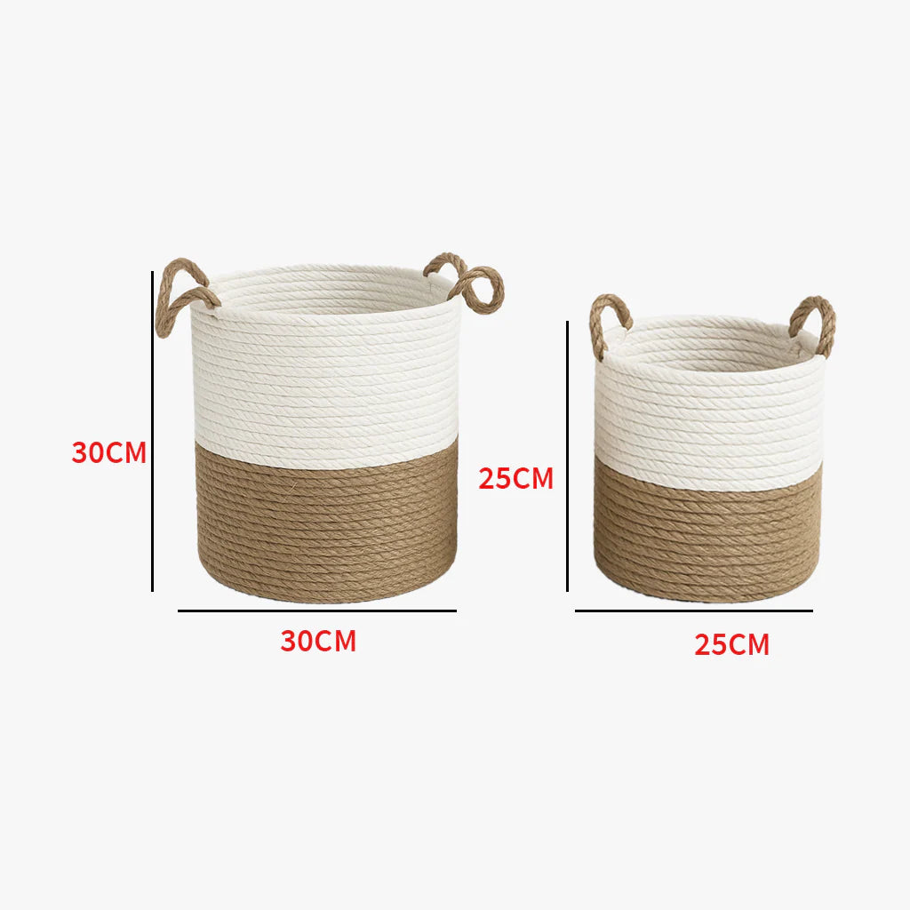 Roura -Cotton & Wool Basket