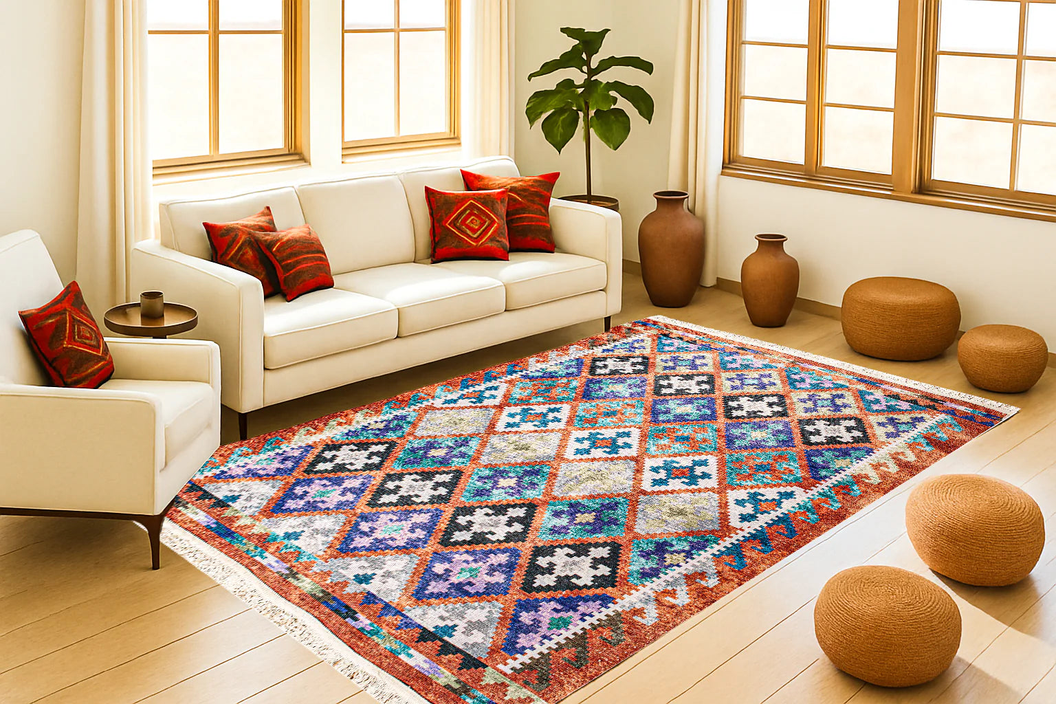 Badawi - Digital Woven Rug