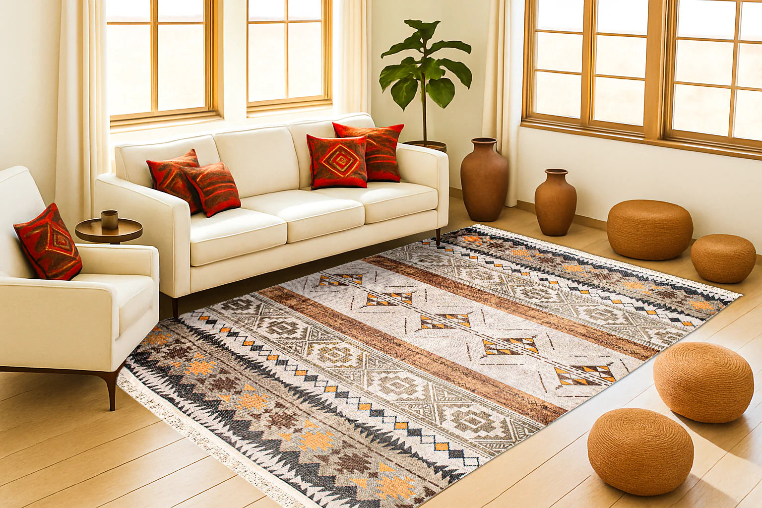 Badawi - Digital Woven Rug
