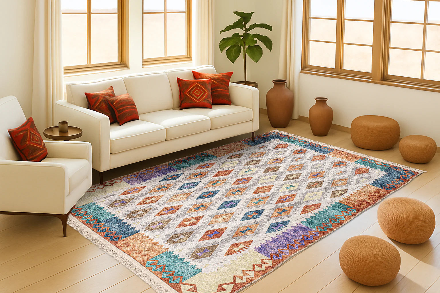 Badawi - Digital Woven Rug