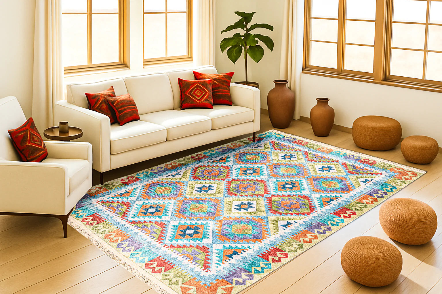 Badawi - Digital Woven Rug