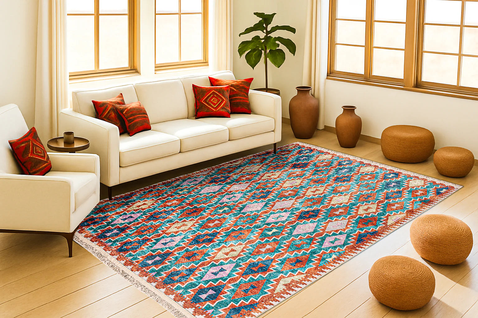 Badawi - Digital Woven Rug