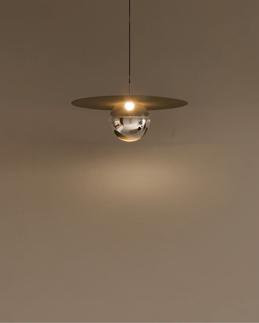 Troika single pendant light with triple harmony decorative design مصباح معلق ترويكا سينجل بتصميم زخرفي متناغم ثلاثي العناصر