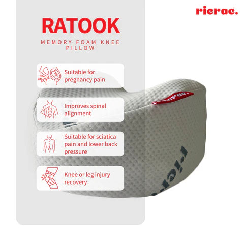 Memory Foam Knee Pillow- Ratook