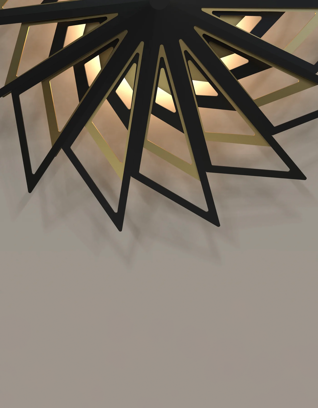 Galaxy wall lamp with layered star inspired celestial design and ambient glow مصباح جداري جالاكسي بتصميم سماوي مستوحى من النجوم مع توهج إضاءة محيطية