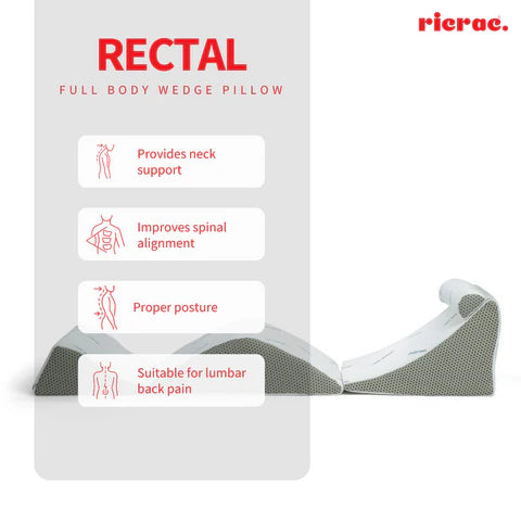 Rectal - Orthopedic Full Body Wedge Pillow