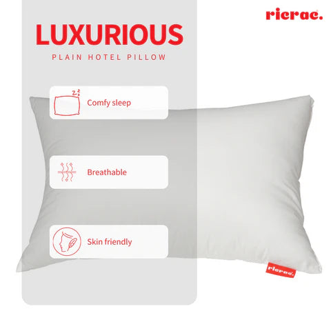 Luxurious Plain Hotel Pillow