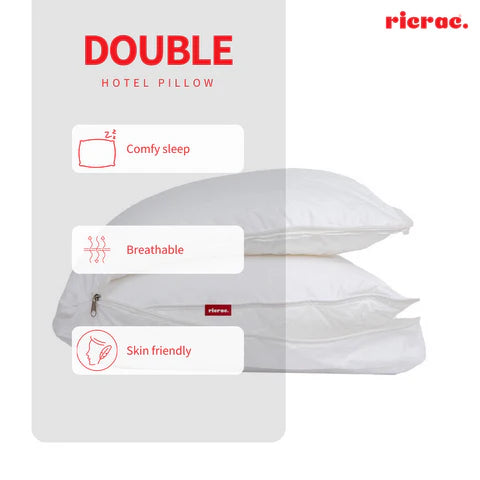 Double Hotel Pillow