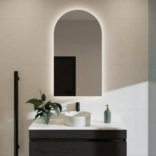 M75- Aesthetic Mirror With Lighting And Touch Switch