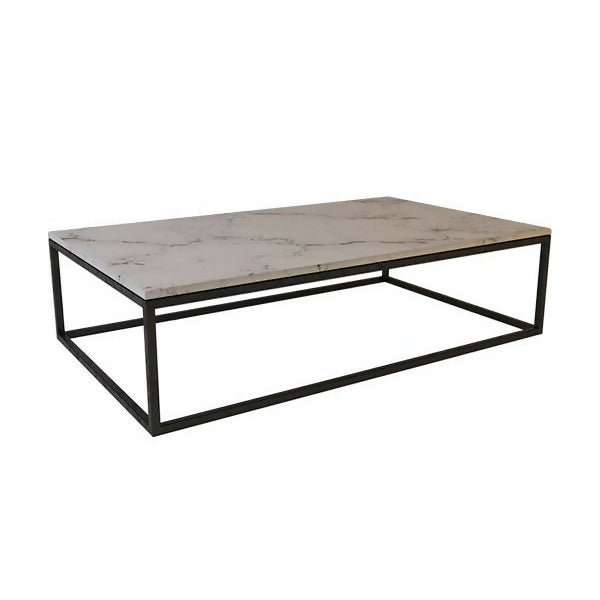 "Hollow Rec" - Marble Top Table