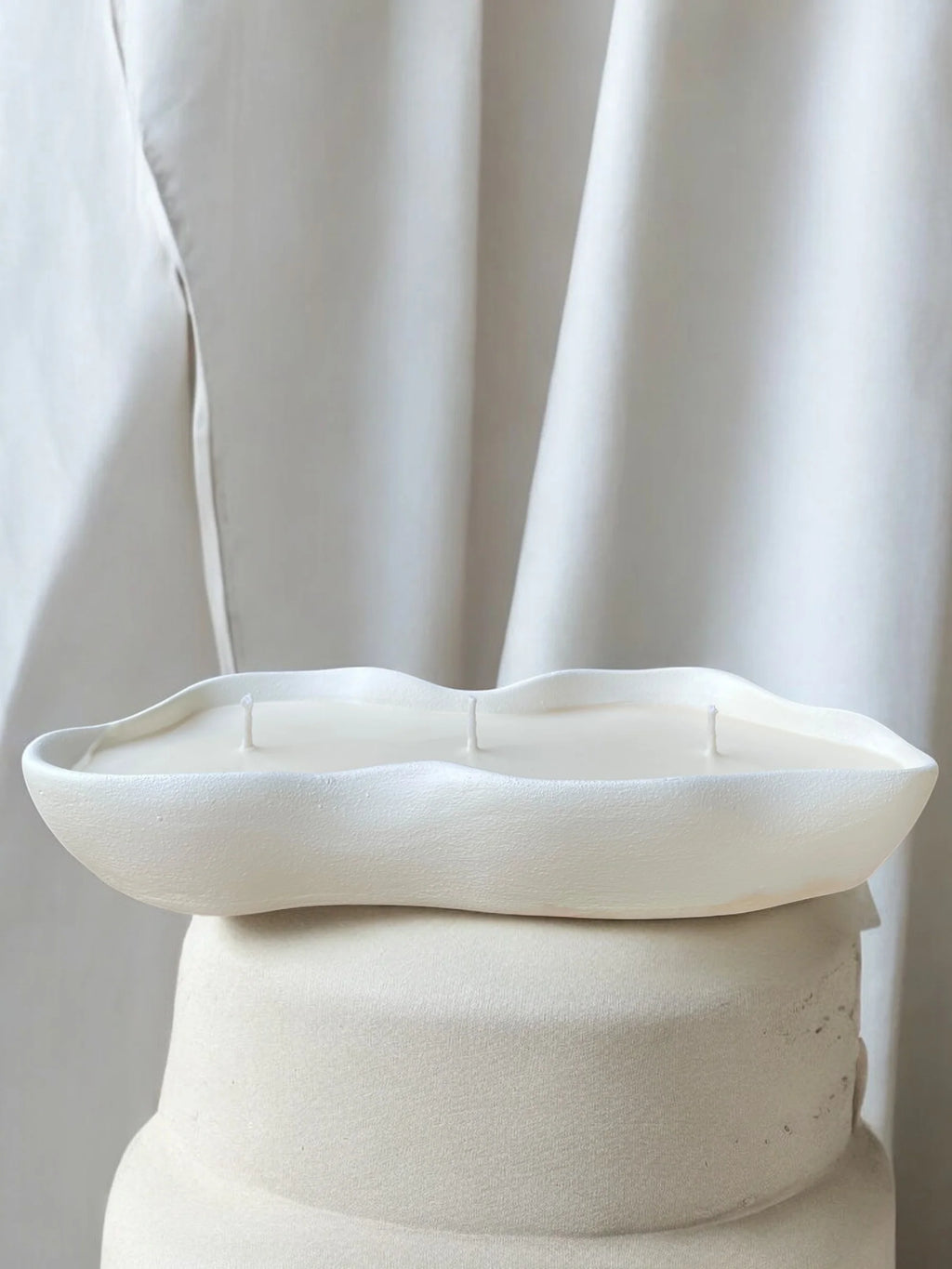 Irregular Oval Candle Bowl