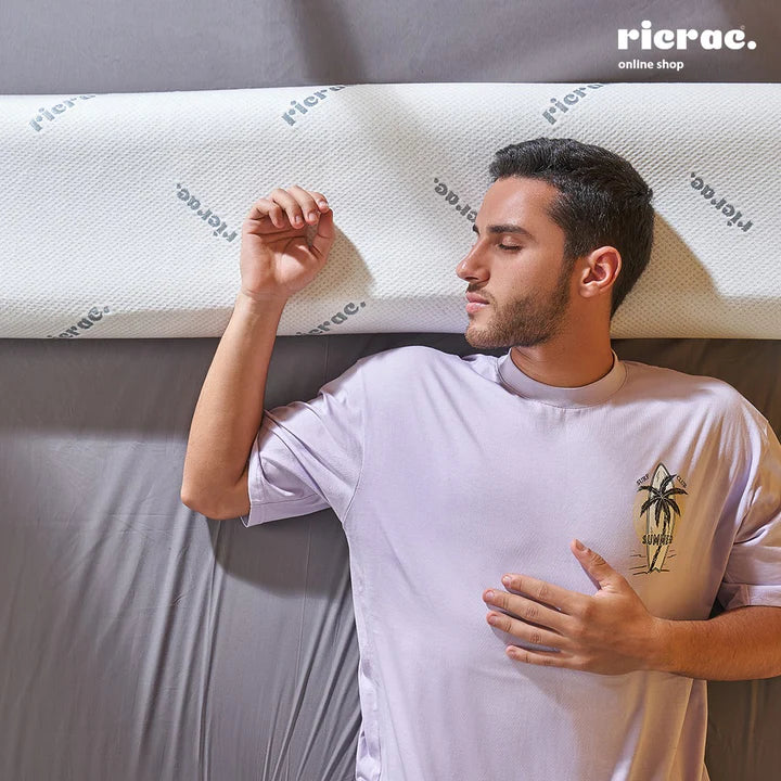 Contour Memory Foam Long Pillow for Neck & Shoulder Pain
