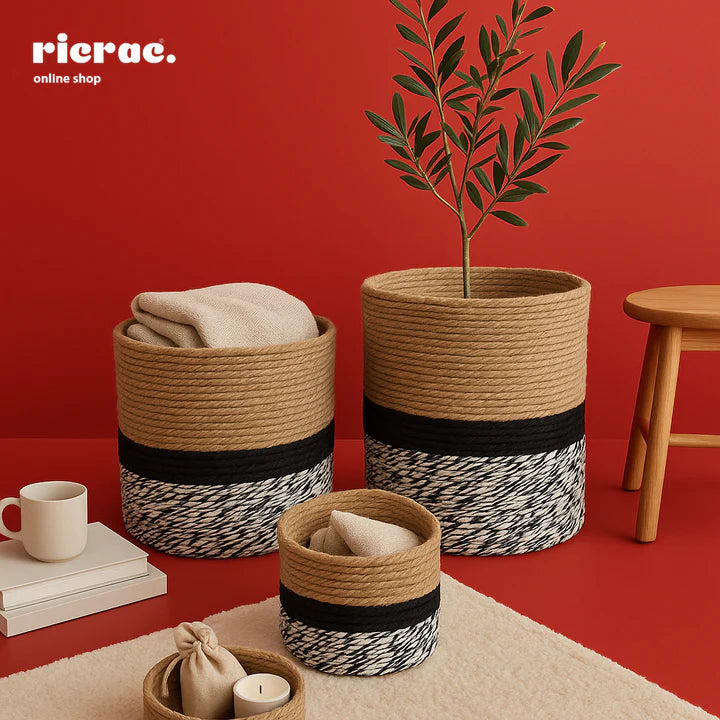 Ravik - Cotton & Wool Basket