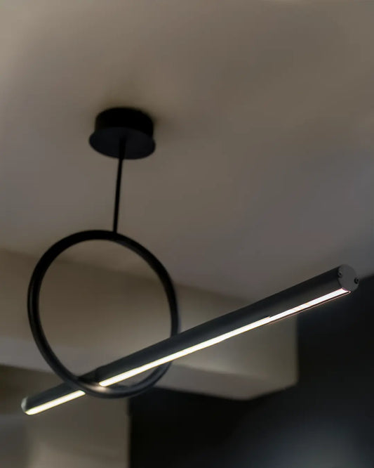 Circle Pendant- Modern Geometric Profile