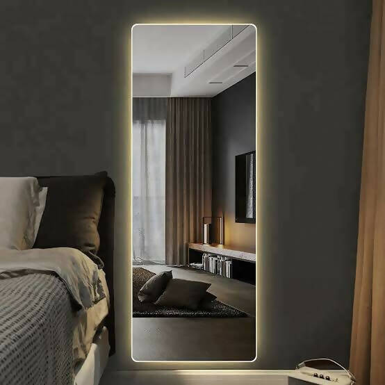 M71- Aesthetic Modern Mirror With Lighting And Touch Switch