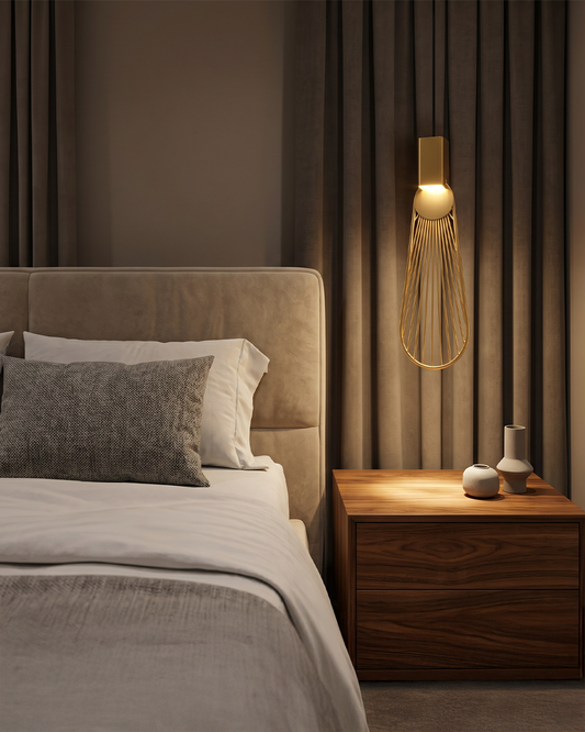 Aten Pendant – Elegant Modern Gold Lighting Fixture